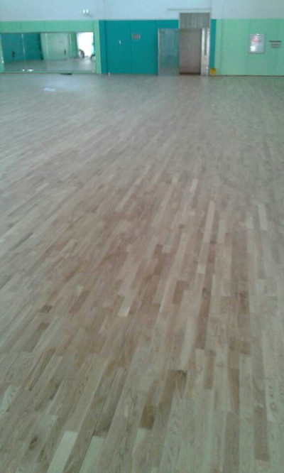 羽毛球館運動木地板施工案例 羽毛球館運動木地板施工案例